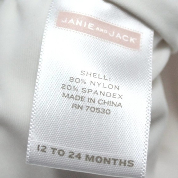 Janie and Jack Pink Swim Cap Sz 12-24m - Picture 3 of 4